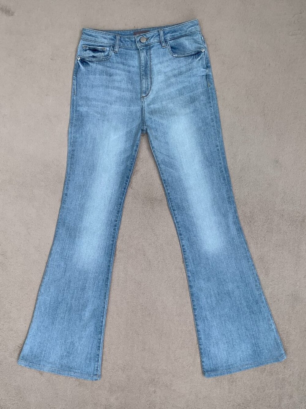 DL1961 Rachel High Rise Flared Topanga Jeans Sz29